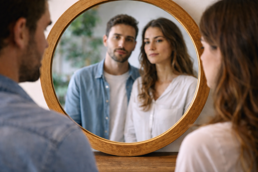 técnica del espejo en el subconsciente