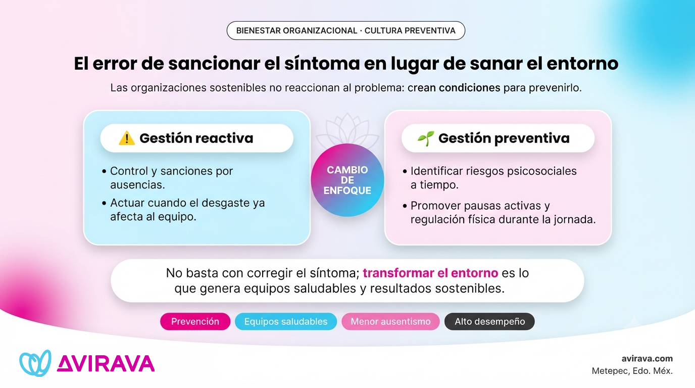 ausentismo laboral
somantización